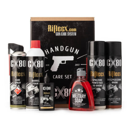RifleCX Handgun Set – Complete Gun Care System