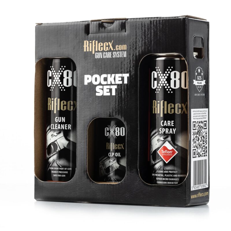 RifleCX Pocket Set Gun Care Kit