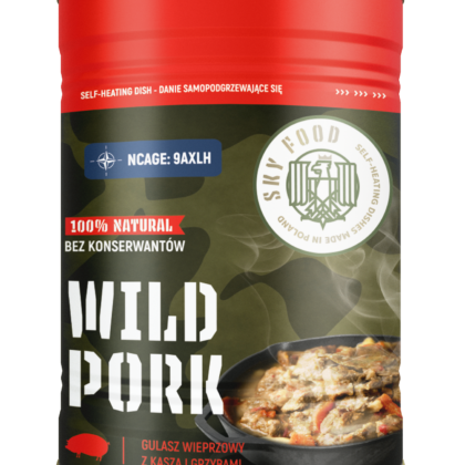 WILD PORK – Pork Stew with Buckwheat and Mushrooms